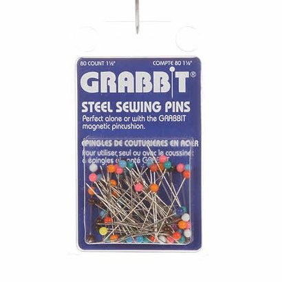 Checker Steel Pin for Grabbits Size 28 - 1 1/2in 80ct