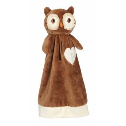 Checker Blankey Buddy Owl 20in