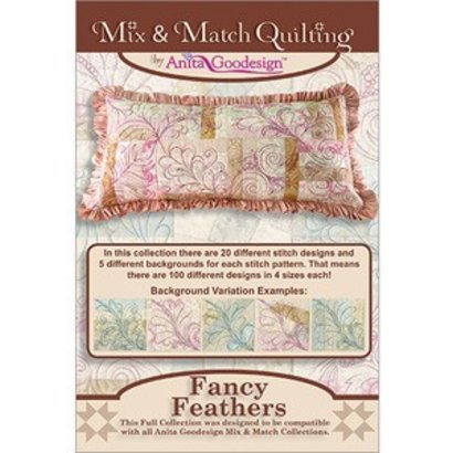 Anita Goodesign Full Collections: Fancy Feathers