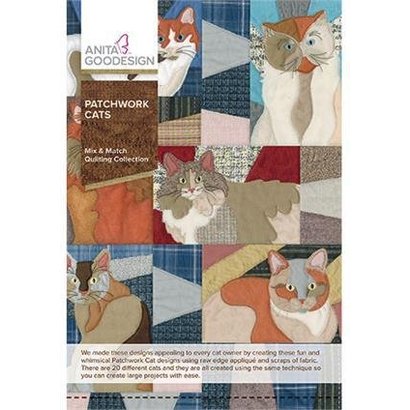 Anita Goodesign Full Collections: Patchwork Cats