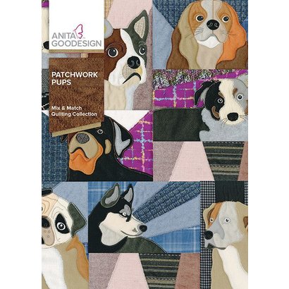 Anita Goodesign Full Collections: Patchwork Pups