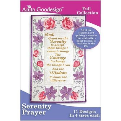 Anita Goodesign Full Collections: Serenity Prayer