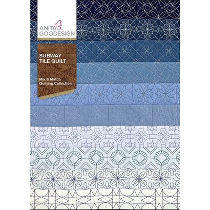 Anita Goodesign Full Collections: Subway Tile Quilt