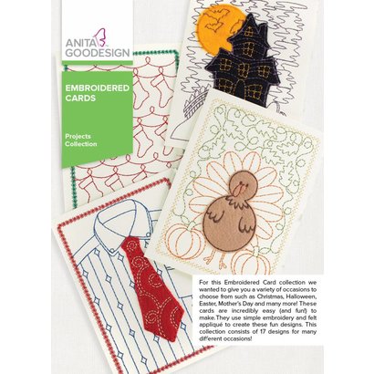 Anita Goodesign Mini Collections: Embroidered Cards