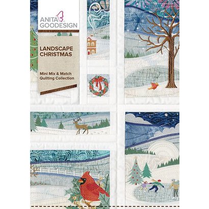Anita Goodesign Mini Collections: Landscape Christmas