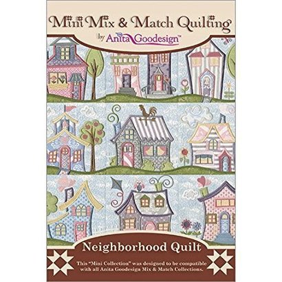Anita Goodesign Mini Collections: Neighborhood Quilt