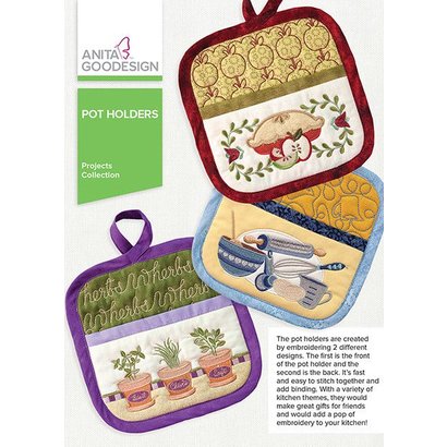 Anita Goodesign Mini Collections: Pot Holders