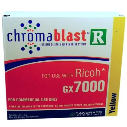 Sawgrass Inks Chromablast Ricoh GX 7000 Yellow Cartridge