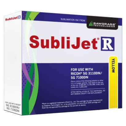 Sawgrass Inks Ricoh SG 3110 DN / SG 7100 DN Yellow Cartridge