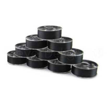 Coats Coats Polyester Astra M Prewound Bobbins Black - 10 pack