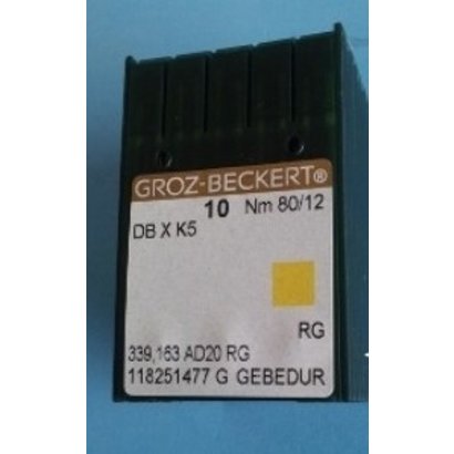 80/12 Sharp Point Titanium Groz Beckert Needles