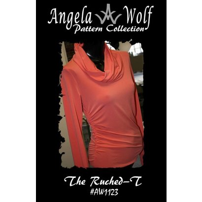 Angela Wolf The Ruched-T Pattern- Misses XXL-5X