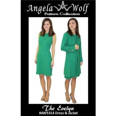 Angela Wolf The Evelyn Dress & Jacket Pattern (size 0-18)