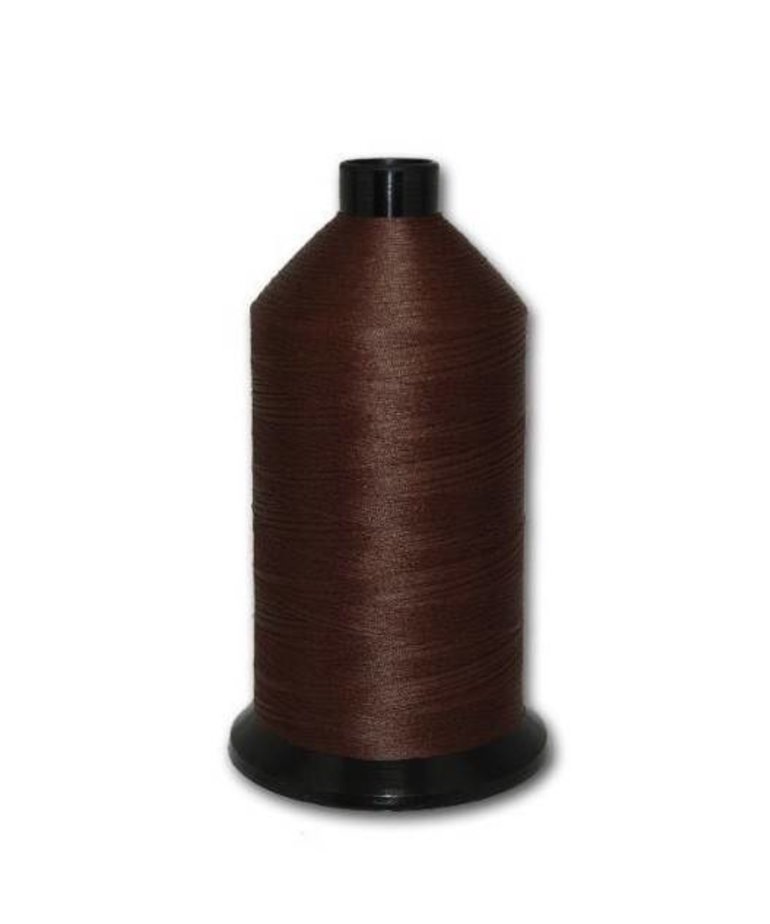 Fil-Tec Bonded Nylon 138 weight 1Lb cone Color - Dark Brown