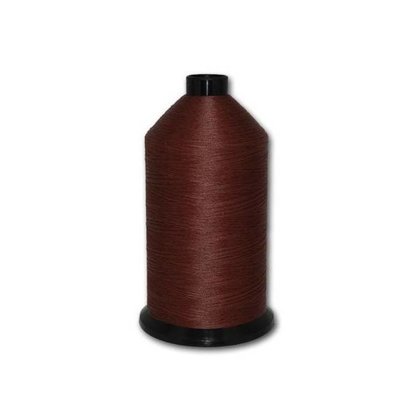 Fil-Tec Bonded Nylon 69 weight 1Lb cone Color - Dark Mahogany