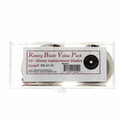Checker 45mm Rotary Blade Replacement Bulk Pack 50ct Previously Item 4550VP