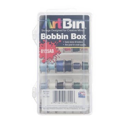 Checker Bobbin Box Plastic