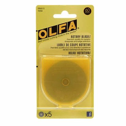 Checker Rotary Blade RTY3 60mm - 5ct Bulk