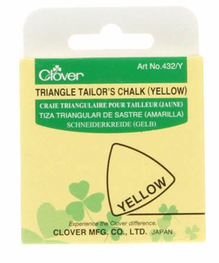 Checker Triangle Tailor's Chalk Yellow