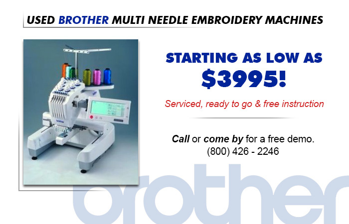 Used Embroidery Machines