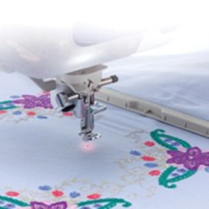 Brother Drop Light Embroidery Foot with LED Pointer, -VM5100, VE2200, VM6200D