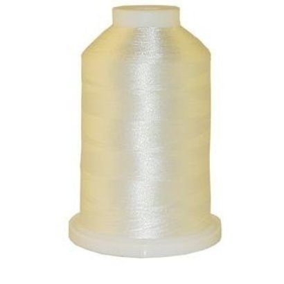 Brother 1000 Yard Satin Finish Polyester White #001