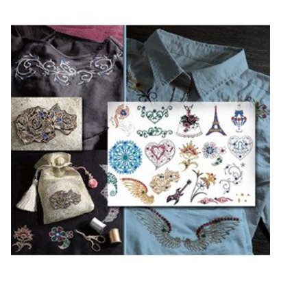 Brother Embroidery USB-Fake Deco Collection