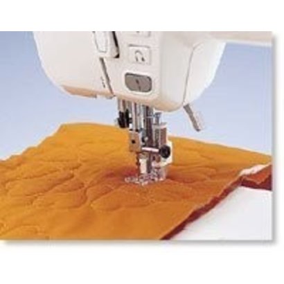 Brother Quilting Foot (clear plastic) - Screw on Foot Requires Low Shank Adapter for ULT/PC series. Fits NV6000D