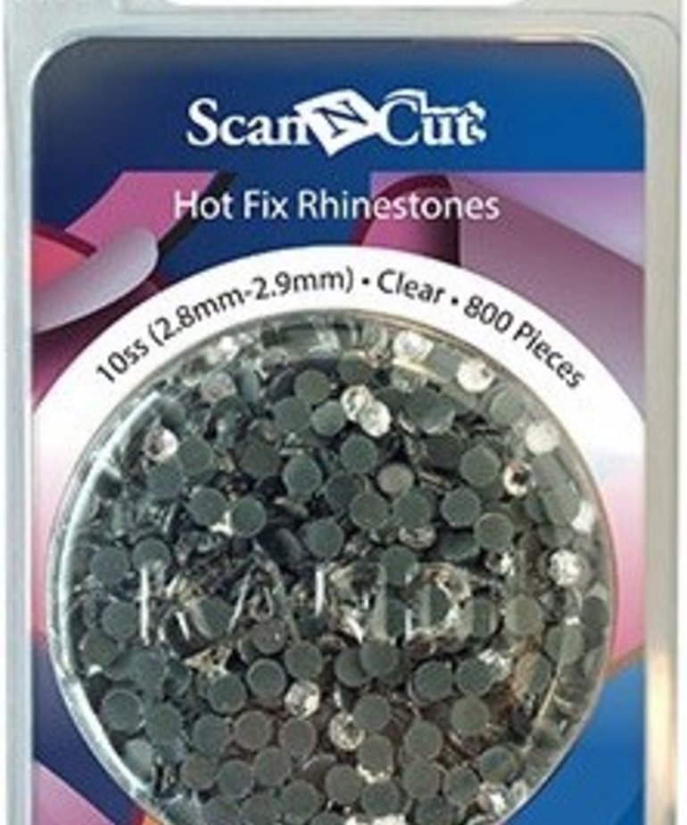 Brother Clear Rhinestones 10ss Refill Pack