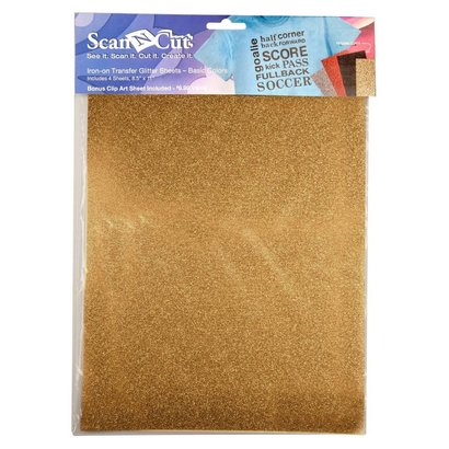 Brother Iron-on Sheet - Glitter 4 Colors