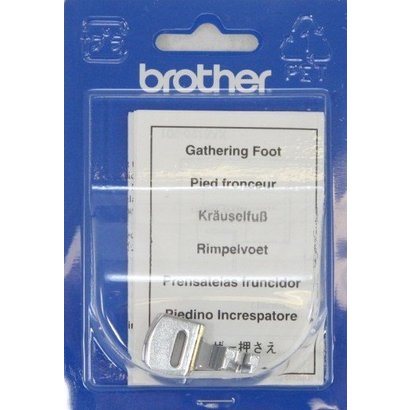 Brother Gathering Foot. Fits all Brother home-use sewing machines (requires Low Shank Adapter). Fits NV6000D