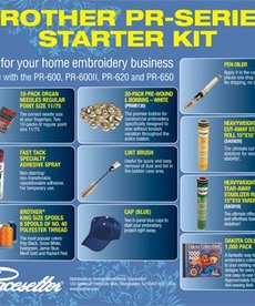 Brother NEW PR600 Series/PR1000 Starter Kit!