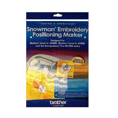 Brother NEW ! Snowman Stickers for NV and PR Models