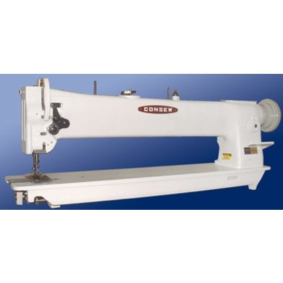 Consew 206RBL - 25" Long Arm Walking Foot Needle Feed Sewing Machine/Stand*