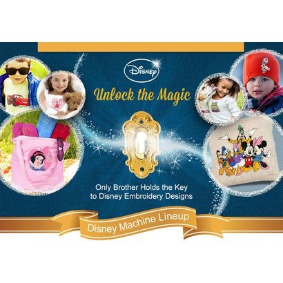 Brother 24 Spools Emb Thread for Clasic Disney Characters