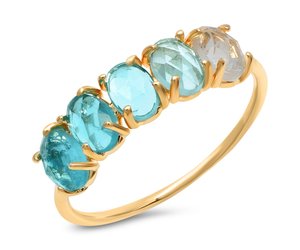 Tai December Ombre Birthstone Ring