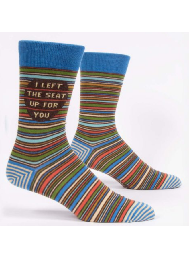 Men's Socks - I Left The Seat Up