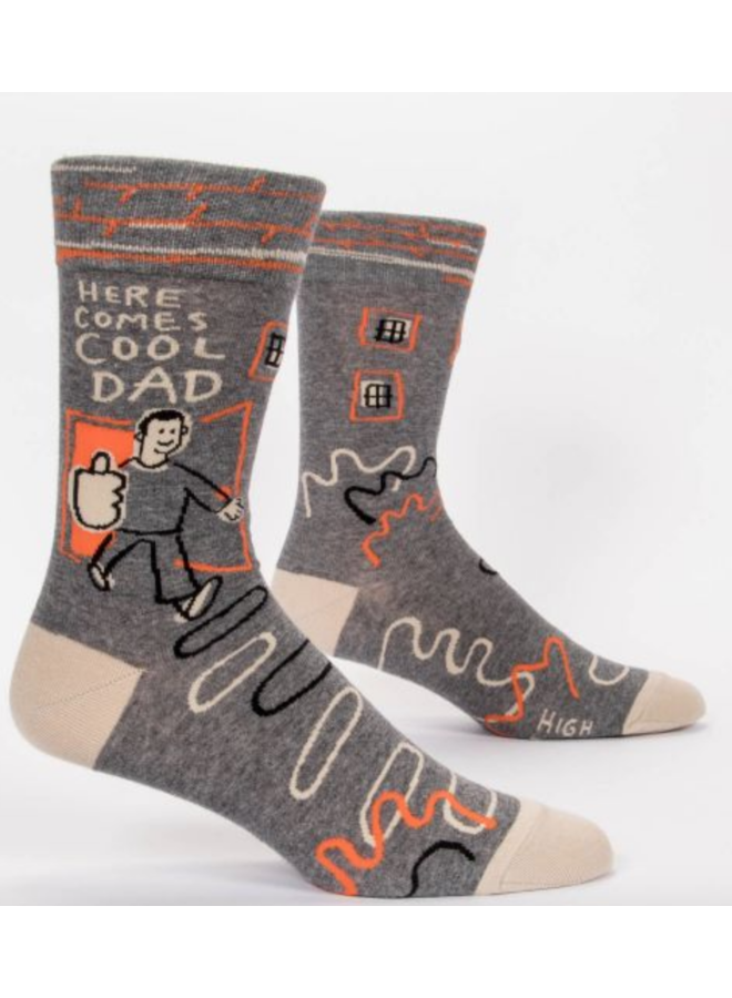 Men's Socks - Here Comes Cool Dad