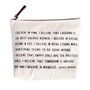 I Believe in Pink Canvas Bag