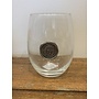 Stemless Wine Glass-Initial O