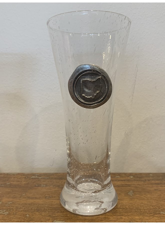 Pilsner Glass - State of Ohio