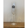 Champagne Flute- Initial P