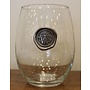 Stemless Wine Glass-Initial W