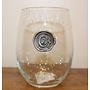 Stemless Wine Glass-Initial C