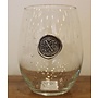 Stemless Wine Glass-Initial N