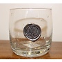 Double Old Fashion Glass-Initial M