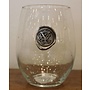 Stemless Wine Glass-Initial Y