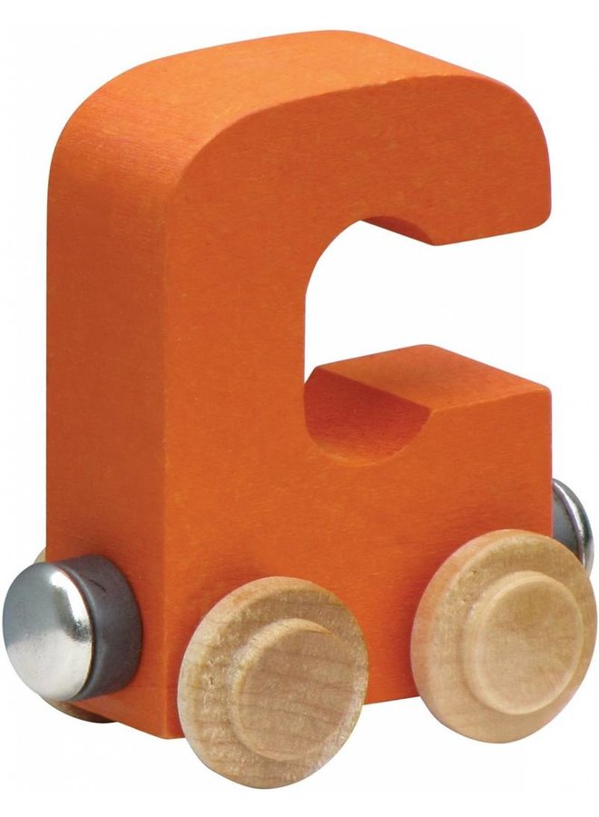 Name Train Bright Letter-C