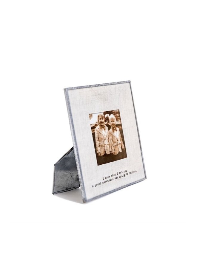 I Knew When I Met You Photo Frame