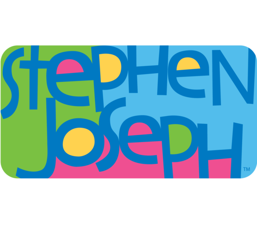 Stephen Joseph Kids Flip Top Water Bottle- - ivory & birch